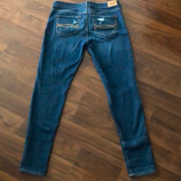 Abercrombie & Fitch Super Skinny Full-Length Jeans - Picture 3 of 7
